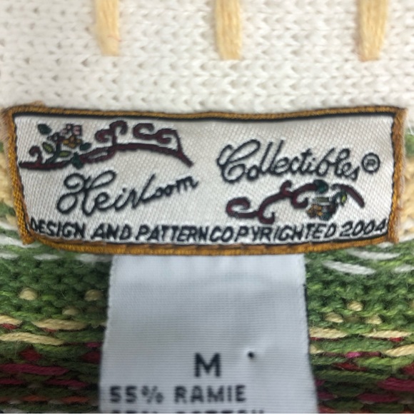 Heirloom Collectibles Y2K Knitted Cardigan Size Medium - Picture 6 of 13